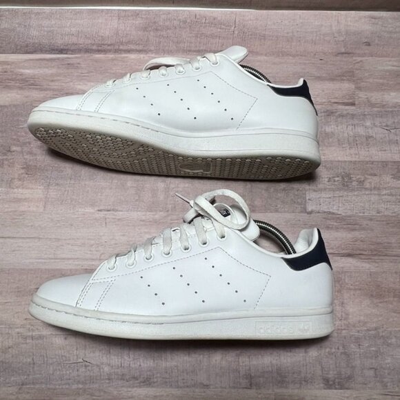Adidas Stan Smith Mens Sneakers Size 9.5 Classic Minimalist Style - Picture 9 of 11